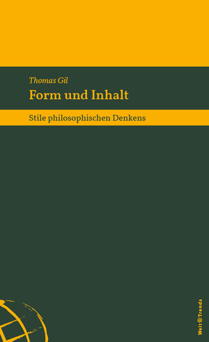 Buchcover Form und Inhalt | Thomas Gil | EAN 9783945878187 | ISBN 3-945878-18-7 | ISBN 978-3-945878-18-7