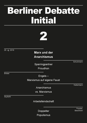 Buchcover Marx und der Anarchismus | Alexander Amberger | EAN 9783945878903 | ISBN 3-945878-90-X | ISBN 978-3-945878-90-3