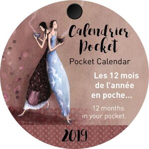 Buchcover Aquarupella 2019 Gaëlle Boissonnard Pocket Kalender rund  | EAN 9783945925423 | ISBN 3-945925-42-8 | ISBN 978-3-945925-42-3