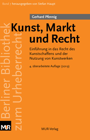 Buchcover Kunst, Markt und Recht | Gerhard Pfennig | EAN 9783945939178 | ISBN 3-945939-17-8 | ISBN 978-3-945939-17-8