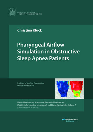 Buchcover Pharyngeal Airflow Simulation in Obstructive Sleep Apnea Patients | Kluck Christina | EAN 9783945954089 | ISBN 3-945954-08-8 | ISBN 978-3-945954-08-9