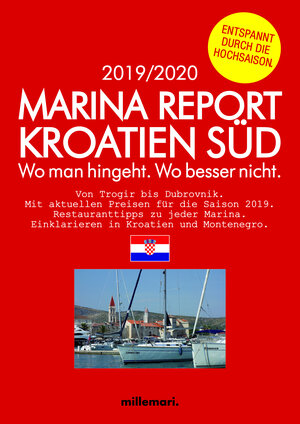Buchcover Marina Report Kroatien Süd.  | EAN 9783946014119 | ISBN 3-946014-11-9 | ISBN 978-3-946014-11-9