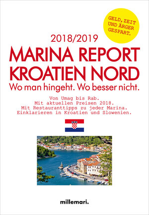 Buchcover Marina Report Kroatien Nord  | EAN 9783946014690 | ISBN 3-946014-69-0 | ISBN 978-3-946014-69-0