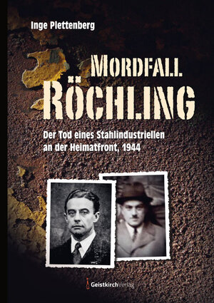 Buchcover Mordfall Röchling | Inge Plettenberg | EAN 9783946036234 | ISBN 3-946036-23-6 | ISBN 978-3-946036-23-4