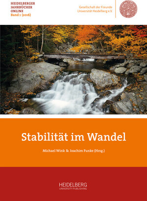 Buchcover Stabilität im Wandel  | EAN 9783946054191 | ISBN 3-946054-19-6 | ISBN 978-3-946054-19-1