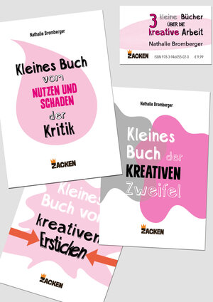 Buchcover Drei kleine Bücher über die kreative Arbeit | Nathalie Bromberger | EAN 9783946055020 | ISBN 3-946055-02-8 | ISBN 978-3-946055-02-0