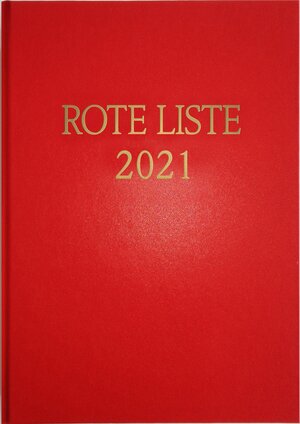 Buchcover ROTE LISTE 2021 Buchausgabe Aboausgabe  | EAN 9783946057659 | ISBN 3-946057-65-9 | ISBN 978-3-946057-65-9