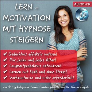 Buchcover LERNMOTIVATION DURCH HYPNOSE STEIGERN | Dieter Eisfeld | EAN 9783946071532 | ISBN 3-946071-53-8 | ISBN 978-3-946071-53-2