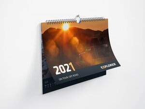 Buchcover EXPLORER Kalender 2021  | EAN 9783946093480 | ISBN 3-946093-48-5 | ISBN 978-3-946093-48-0