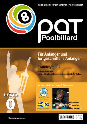 Buchcover PAT Pool Billard Trainingsheft Start | Jorgen Sandman | EAN 9783946128397 | ISBN 3-946128-39-4 | ISBN 978-3-946128-39-7