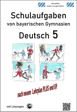 Buchcover Deutsch 5, Schulaufgaben von bayerischen Gymnasien mit Lösungen nach LehrplanPLUS und G9 | Monika Arndt | EAN 9783946141006 | ISBN 3-946141-00-5 | ISBN 978-3-946141-00-6
