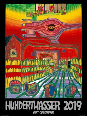 Buchcover Großer Hundertwasser Art Calendar 2019  | EAN 9783946177166 | ISBN 3-946177-16-6 | ISBN 978-3-946177-16-6