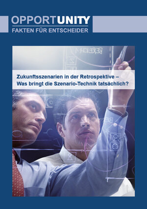 Buchcover Zukunftsszenarien in der Retroperspektive - Was bringt die Szenario-Technik tatsächlich? | Jürgen Gausemeier | EAN 9783946184133 | ISBN 3-946184-13-8 | ISBN 978-3-946184-13-3