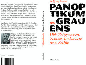 Buchcover Panoptikum des Grauens | Wolfgang Brosche | EAN 9783946193258 | ISBN 3-946193-25-0 | ISBN 978-3-946193-25-8