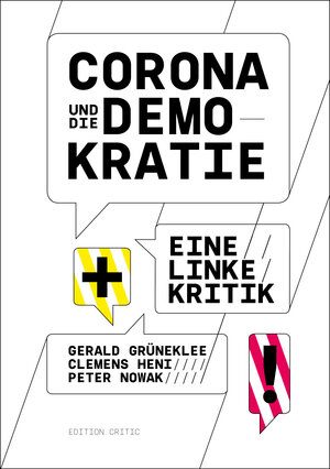 Buchcover Corona und die Demokratie | Clemens Heni | EAN 9783946193333 | ISBN 3-946193-33-1 | ISBN 978-3-946193-33-3