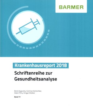 Buchcover BARMER Krankenhausreport 2018 | Boris Augurzky | EAN 9783946199182 | ISBN 3-946199-18-6 | ISBN 978-3-946199-18-2