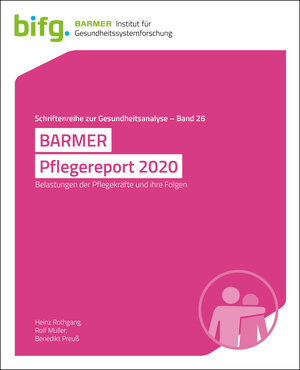 Buchcover BARMER Pflegereport 2020 | Heinz Rothgang | EAN 9783946199564 | ISBN 3-946199-56-9 | ISBN 978-3-946199-56-4