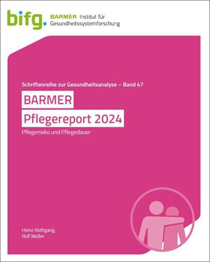 Buchcover BARMER Pflegereport 2024 | Rolf Müller | EAN 9783946199984 | ISBN 3-946199-98-4 | ISBN 978-3-946199-98-4