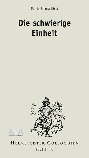 Buchcover Die schwierige Einheit  | EAN 9783946281016 | ISBN 3-946281-01-X | ISBN 978-3-946281-01-6