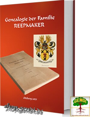 Buchcover Genealogie der Familie REEPMAKER | Andreas Stephan | EAN 9783946295129 | ISBN 3-946295-12-6 | ISBN 978-3-946295-12-9