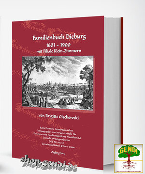Buchcover Familienbuch Dieburg 1603-1900 mit Filiale Klein-Zimmern | Brigitte Olschewski | EAN 9783946295495 | ISBN 3-946295-49-5 | ISBN 978-3-946295-49-5