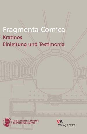 Buchcover FrC 3.1 Kratinos | Francesco Paolo Bianchi | EAN 9783946317050 | ISBN 3-946317-05-7 | ISBN 978-3-946317-05-0