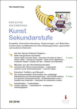 Buchcover 59. Kunst Sekundarstufe | Nina Kowalski | EAN 9783946321323 | ISBN 3-946321-32-1 | ISBN 978-3-946321-32-3