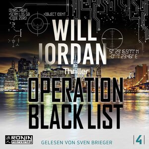 Buchcover Operation Black List | Will Jordan | EAN 9783946349136 | ISBN 3-946349-13-7 | ISBN 978-3-946349-13-6