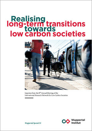 Buchcover Realising long-term transitions towards low carbon societies | Katharina Knoop | EAN 9783946356035 | ISBN 3-946356-03-6 | ISBN 978-3-946356-03-5