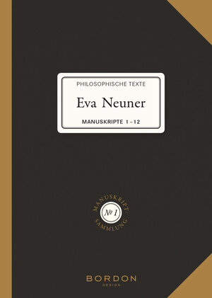 Buchcover Philosophische Texte | Eva  Neuner | EAN 9783946361008 | ISBN 3-946361-00-5 | ISBN 978-3-946361-00-8
