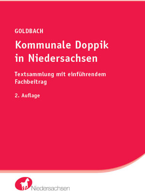 Buchcover Kommunale Doppik in Niedersachsen | Arnim Goldbach | EAN 9783946374503 | ISBN 3-946374-50-6 | ISBN 978-3-946374-50-3