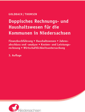 Buchcover Doppisches Rechnungs- und Haushaltswesen für die Kommunen in Niedersachsen | Arnim Goldbach | EAN 9783946374527 | ISBN 3-946374-52-2 | ISBN 978-3-946374-52-7