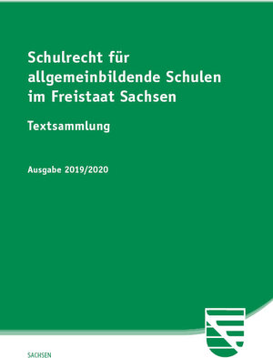 Buchcover Schulrecht für allgemeinbildende Schulen im Freistaat Sachsen  | EAN 9783946374794 | ISBN 3-946374-79-4 | ISBN 978-3-946374-79-4