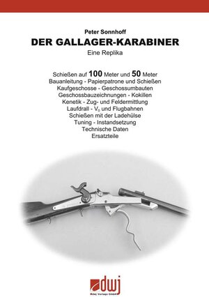 Buchcover Der Gallager Karabiner | Sonnhoff Peter | EAN 9783946429364 | ISBN 3-946429-36-X | ISBN 978-3-946429-36-4