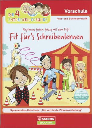 Buchcover Die 4 Entdecker-Freunde - Fit für's Schreibenlernen | EAN 9783946508021 | ISBN 3-946508-02-2 | ISBN 978-3-946508-02-1