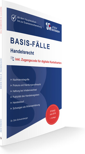 Buchcover BASIS-FÄLLE - Handelsrecht | Dr. Dirk Schweinberger | EAN 9783946549970 | ISBN 3-946549-97-7 | ISBN 978-3-946549-97-0