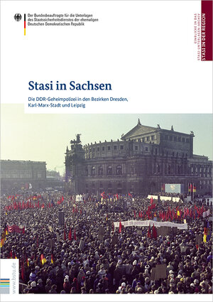 Buchcover Stasi in Sachsen  | EAN 9783946572077 | ISBN 3-946572-07-3 | ISBN 978-3-946572-07-7