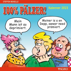 Buchcover 100%-PÄLZER! Kalenner 2023 | Steffen Boiselle | EAN 9783946587460 | ISBN 3-946587-46-1 | ISBN 978-3-946587-46-0