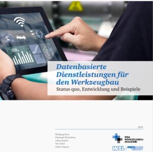 Buchcover Datenbasierte Dienstleistungen für den Werkzeugbau | Wolfgang Prof. Boos | EAN 9783946612650 | ISBN 3-946612-65-2 | ISBN 978-3-946612-65-0
