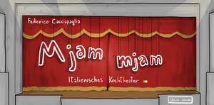 Buchcover Mjam mjam | Federico Cacciapaglia | EAN 9783946642138 | ISBN 3-946642-13-6 | ISBN 978-3-946642-13-8