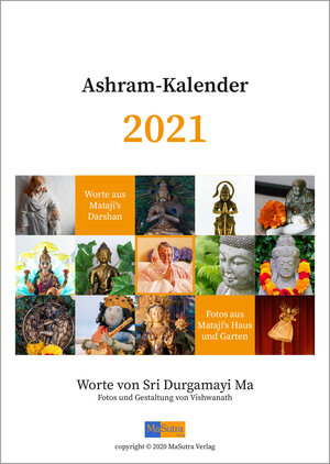 Buchcover Ashram-Kalender 2021  | EAN 9783946700425 | ISBN 3-946700-42-X | ISBN 978-3-946700-42-5