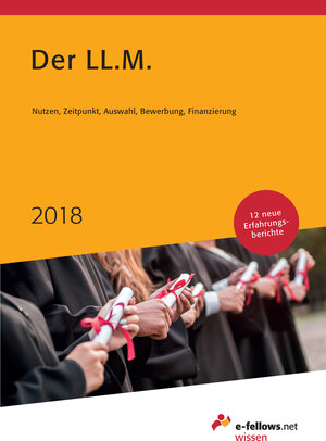 Buchcover Der LL.M. 2018  | EAN 9783946706168 | ISBN 3-946706-16-9 | ISBN 978-3-946706-16-8