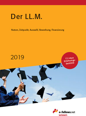 Buchcover Der LL.M. 2019  | EAN 9783946706366 | ISBN 3-946706-36-3 | ISBN 978-3-946706-36-6