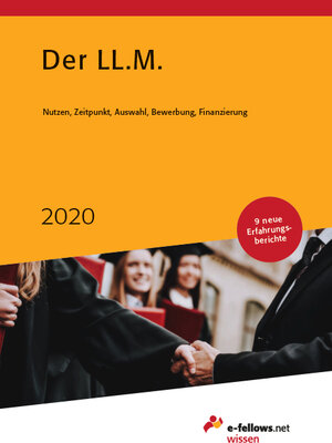 Buchcover Der LL.M. 2020  | EAN 9783946706533 | ISBN 3-946706-53-3 | ISBN 978-3-946706-53-3
