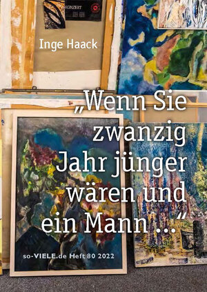 Buchcover so viele Heft 80 2022 | Inge Haack | EAN 9783946803478 | ISBN 3-946803-47-4 | ISBN 978-3-946803-47-8