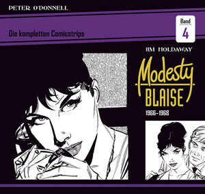 Buchcover Modesty Blaise: Die kompletten Comicstrips / Band 4 1966 - 1968 | Peter O'Donnell | EAN 9783946842781 | ISBN 3-946842-78-X | ISBN 978-3-946842-78-1