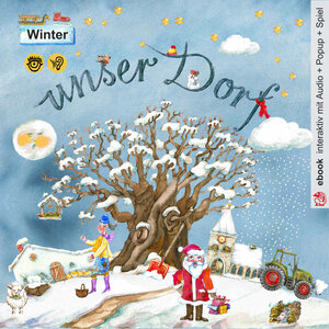 Buchcover unser Dorf ~ Winter | V. Strohm Kerstin | EAN 9783946864080 | ISBN 3-946864-08-2 | ISBN 978-3-946864-08-0