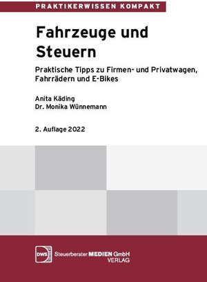 Buchcover Fahrzeuge und Steuern | Anita Käding | EAN 9783946883333 | ISBN 3-946883-33-8 | ISBN 978-3-946883-33-3