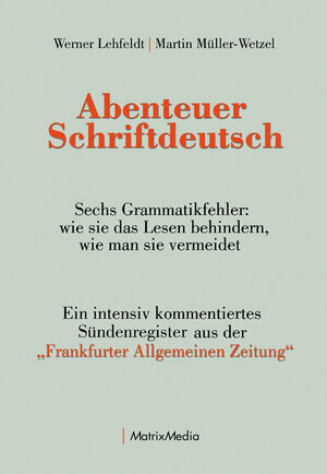 Buchcover Abenteuer Schriftdeutsch | Werner Lehfeldt | EAN 9783946891031 | ISBN 3-946891-03-9 | ISBN 978-3-946891-03-1