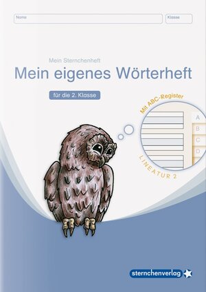 Buchcover Mein eigenes Wörterheft - Lineatur 2 mit seitlichem ABC-Register | Katrin Langhans | EAN 9783946904434 | ISBN 3-946904-43-2 | ISBN 978-3-946904-43-4